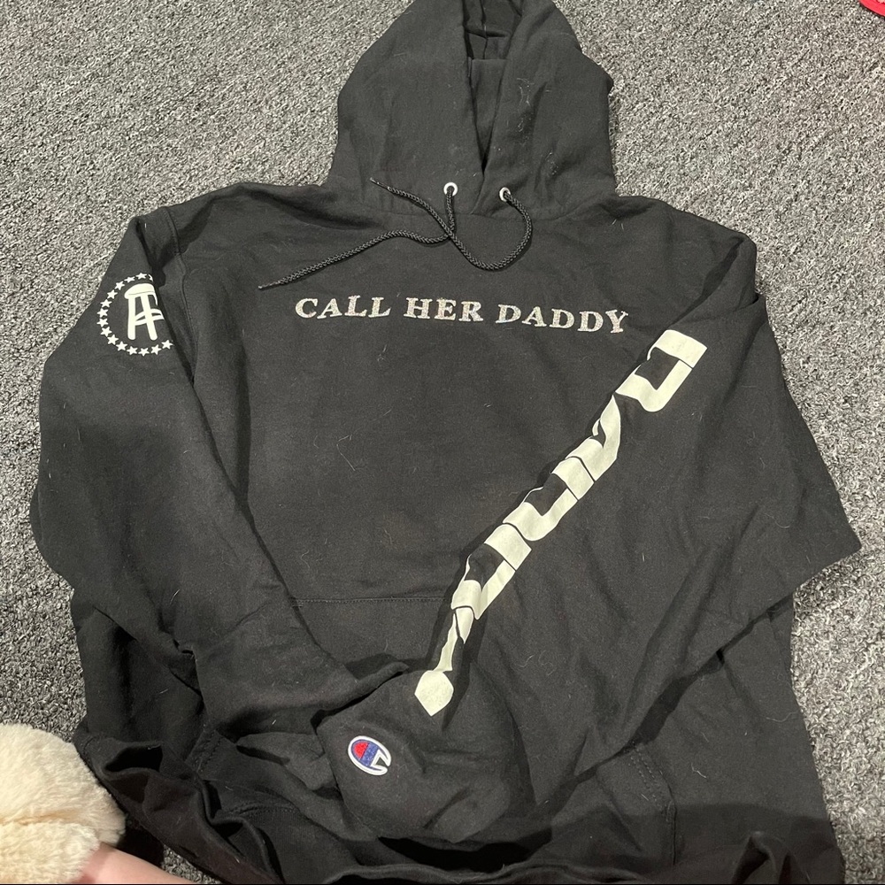 Barstool sports call her daddy hoodie with bling